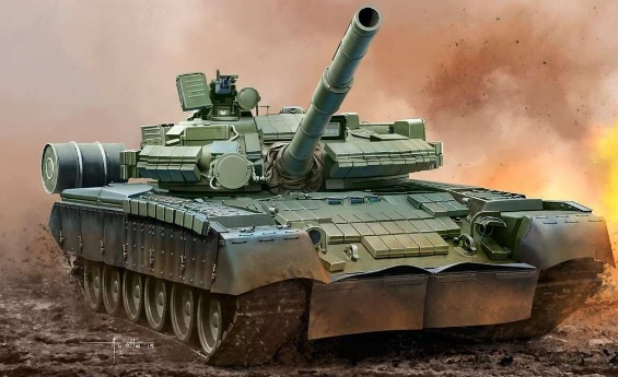 ВИДЕО от войната: Руски танк атакува укрепления на ВСУ