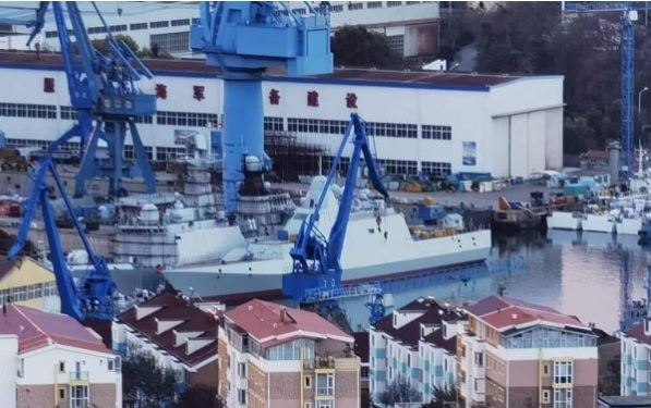 Кораб-невидимка: Китай започна създаването на фрегата с напълно нова конфигурация СНИМКА