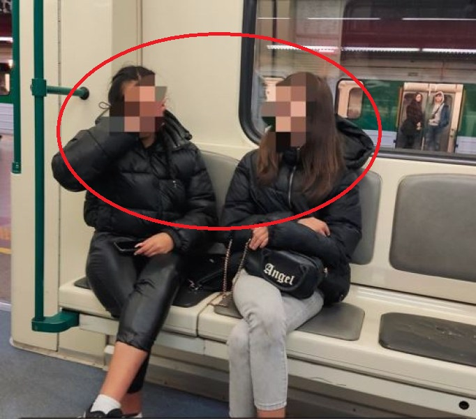 Малко са им шамарите на тия двете пикли в метрото в София
