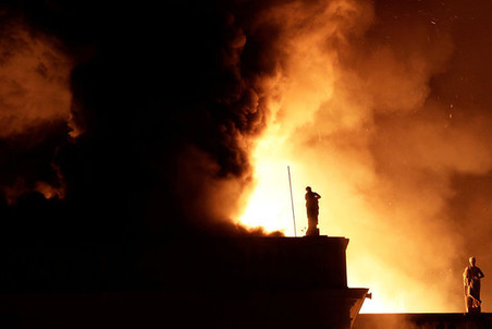 Масова евакуация и огнен ужас в Твърдица