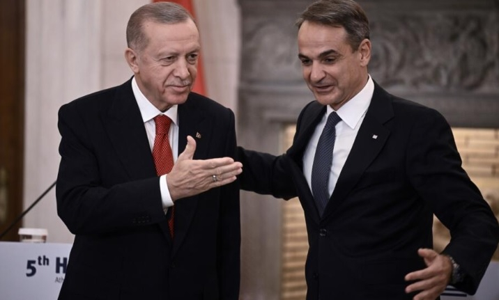 Ердоган коментира срещата си с с гръцкия премиер Мицотакис