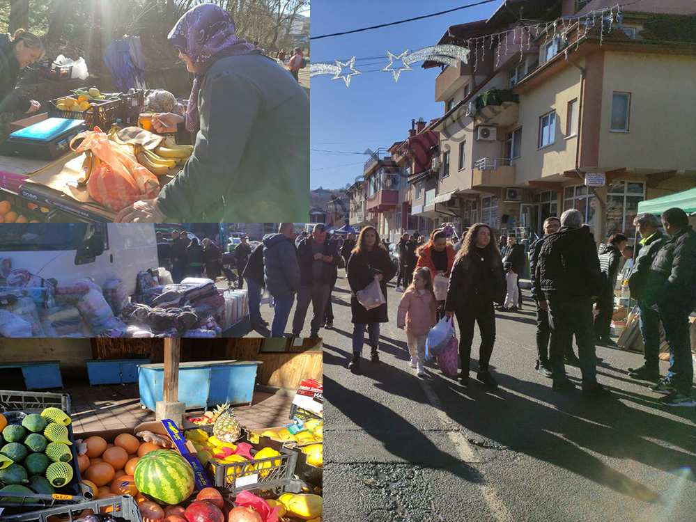 В това наше село пазарът е като в Одрин: Народни цени, блъсканица и опашки за всичко СНИМКИ