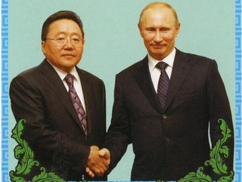 Монголският президент се подигра на Путин, показа КАРТА с малката Русия