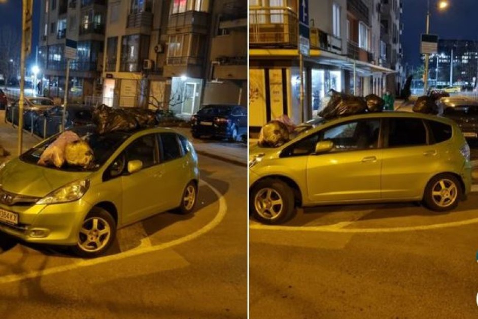 Шофьор паркира по малоумен начин колата си в столицата, ще повърнете от отмъщението 