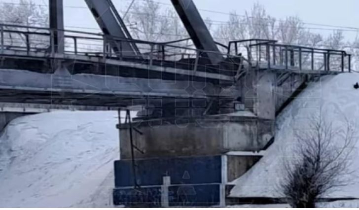 Взривиха железопътен мост в Русия!