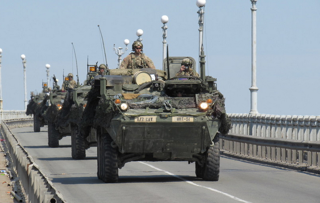 Ротация: Американски войски ще кръстосват България дни наред