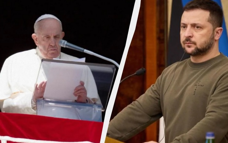 Зеленски отговори на папа Франциск за призива му Украйна да развее бялото знаме