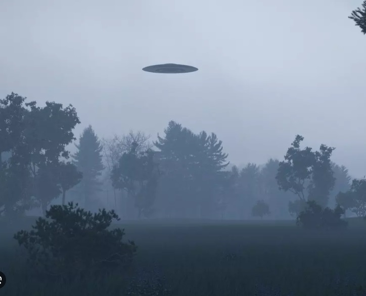 Мъж хвана на ВИДЕО мистериозно НЛО, прелетяло над дома му