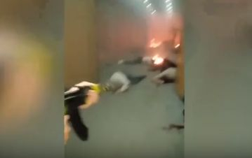 ИД пусна смразяващо ВИДЕО 18+, заснето от един от терористите от "Крокус хол" 