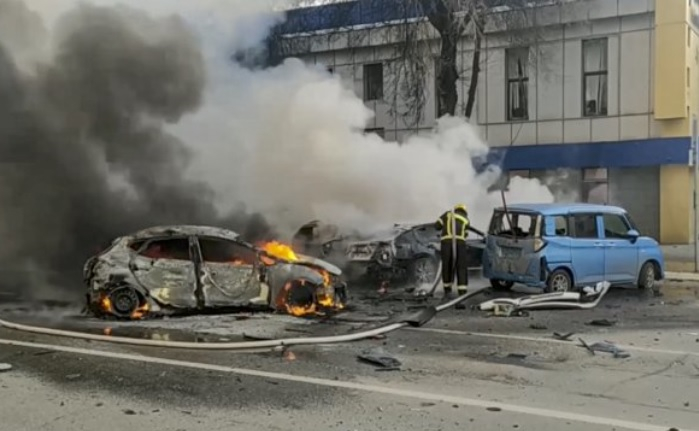 Нов обстрел: Въздушна тревога и експлозии в Белгород тази нощ ВИДЕО