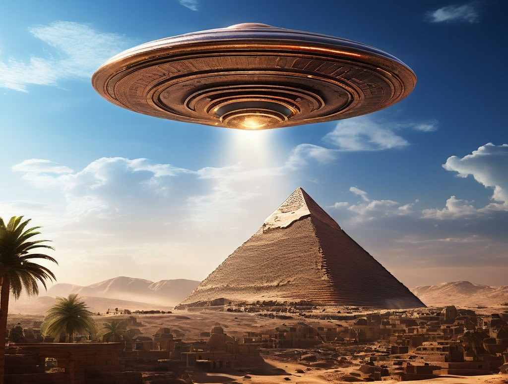 Древен папирус доказва: Египтяните са контактували с НЛО 