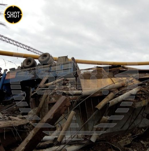 Мост рухна в Русия и затвори важен транспортен коридор към Беларус ВИДЕО 