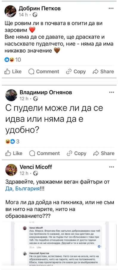 ДБ взриви мрежата с предизборен пикник - питат за турско кафе и може ли с пудели... или не е удобно СНИМКИ