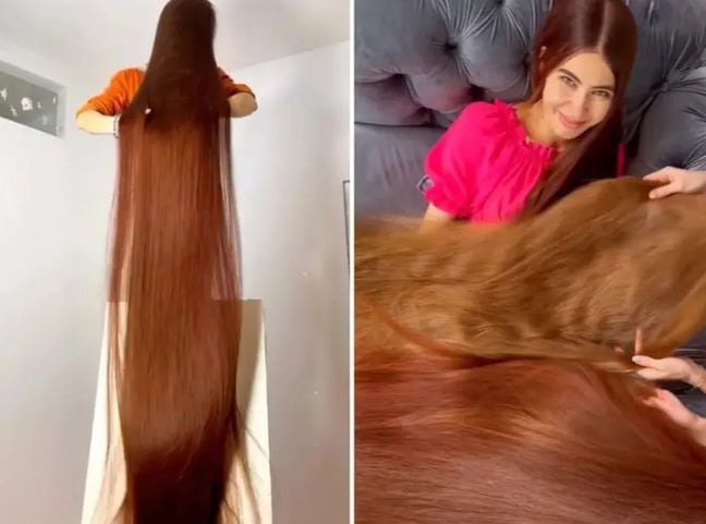 Алия има най-дългата коса в света - мие я веднъж седмично и я суши 24 часа ВИДЕО