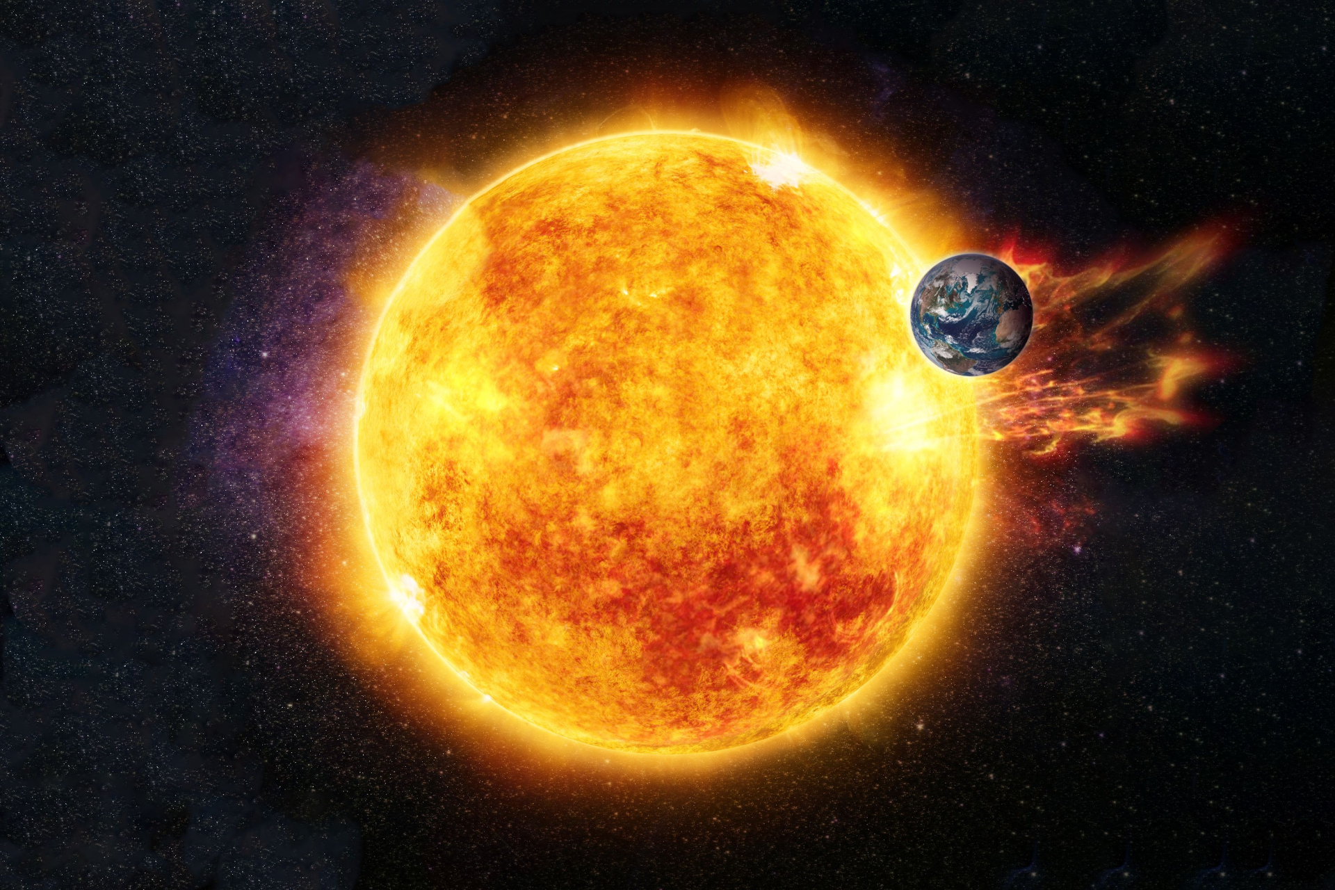 Учените настръхнаха: До часове очакват мощно изригване на Слънцето към Земята СНИМКА