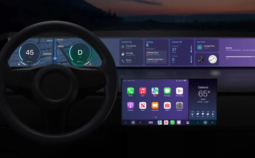 Вижте как впечатляващо изглежда новият CarPlay на Apple 