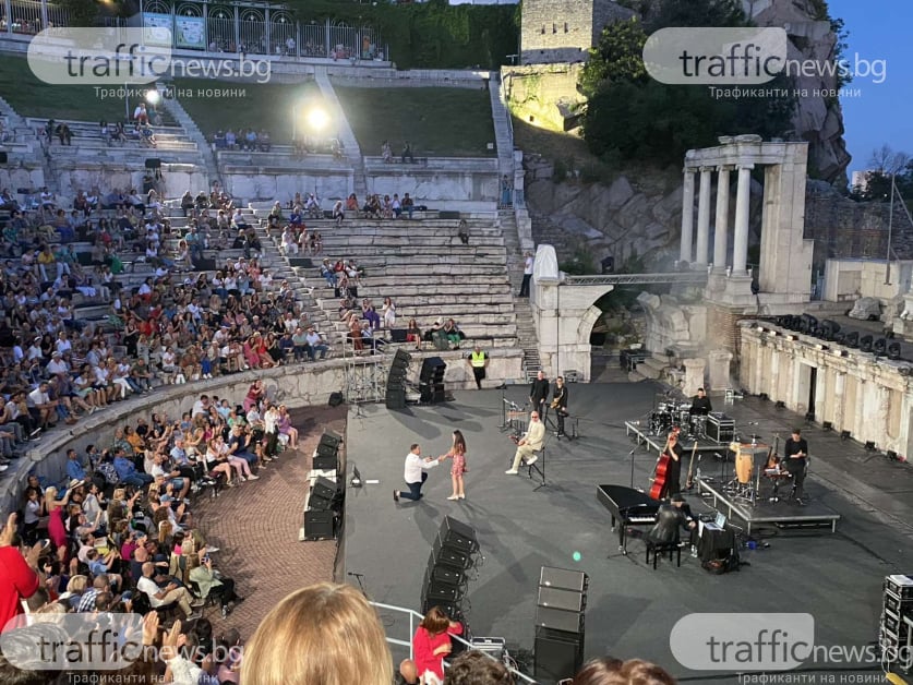 Зрелище в Античния театър в Пловдив, прекъснаха концерт на Марио Бионди заради тези двамата СНИМКИ