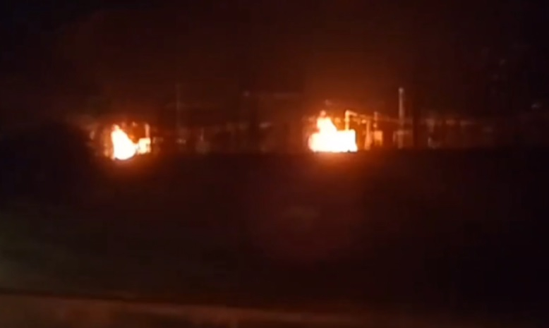 Силни експлозии и пожари: ВСУ атакуваха тази нощ с дронове руски области ВИДЕО