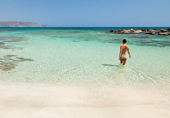 Това е най-красивият плаж в Гърция СНИМКИ