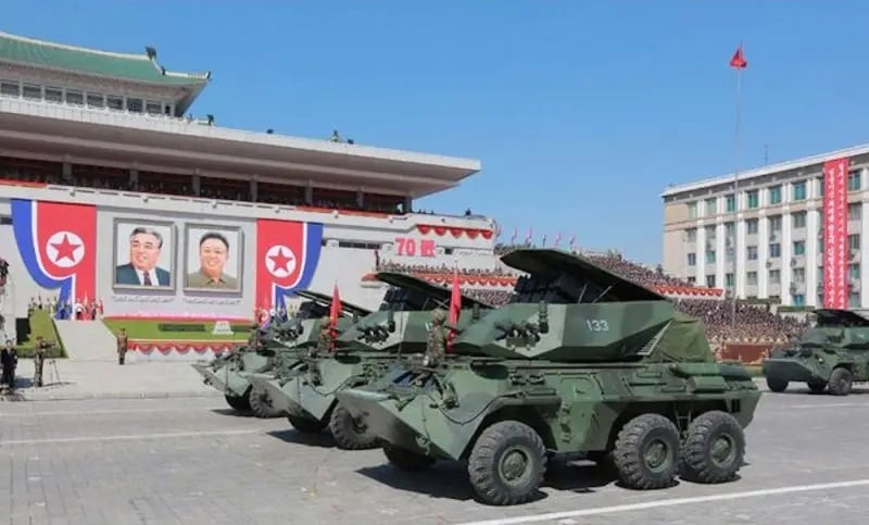 Най-новата ракетна система на Северна Корея бе видяна в Украйна ВИДЕО