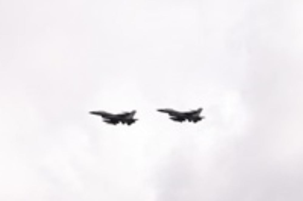 Украински F-16 забелязани над руска територия за първи път ВИДЕО