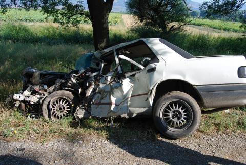 38-годишен мъж загина при катастрофа край Сливен 