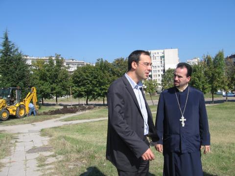 Започна строителството на нова църква в Бургас