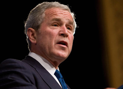 Буш оптимист за приемането на плана за финансова помощ