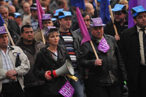 Представители на протестиращите от "Кремиковци" са в МИЕ