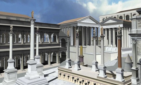 Създадоха виртуален модел на Древния Рим