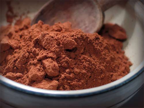 Какаовият прах съдържа изключително много захар