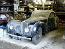 Автомобил Бугати от 1937г. продаден за 3,4 млн. евро