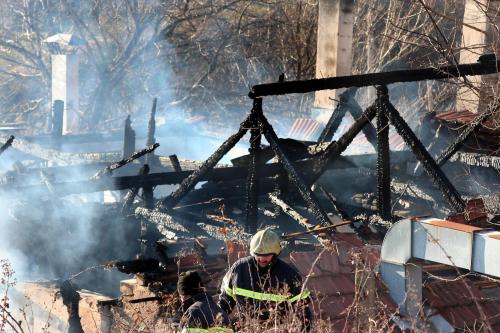 Изгоря хотел в пловдивското село Белащица 