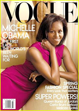 Мишел Обама - на корицата на Vogue