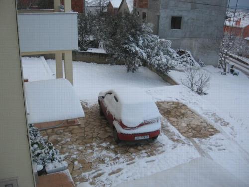 Сняг откъсна Далмация от останалата част на Хърватия