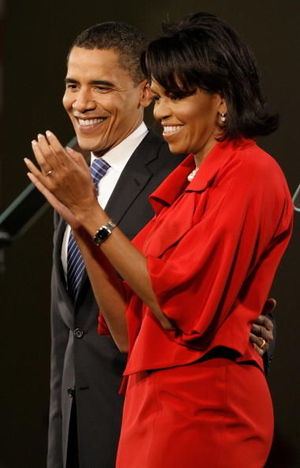 Обама присъства на баскетболен мач на дъщеря си