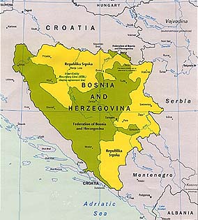 Делят Босна и Херцеговина на 2 републики