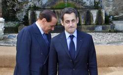 Берлускони към Саркози: Аз ти дадох жена ти