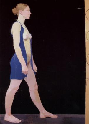 Картина с голата Чери Блеър се продава за 600 000 лири