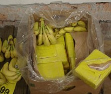 Кокаин за 2 млн. долара открит в кашони с банани