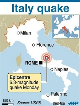 Най-малко двама загинали при земетресението в Италия