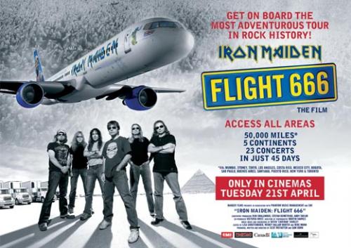 Премиерата на филма за “Iron Maiden” на 20 април