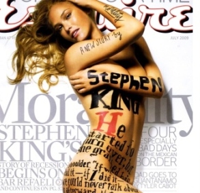 Жизел Бюндхен напълно гола на корицата на списание