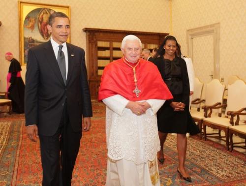 Обама се срещна с Папа Бенедикт XVI