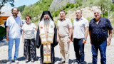 Мелнишкият епископ Герасим извърши водосвет за нов храм