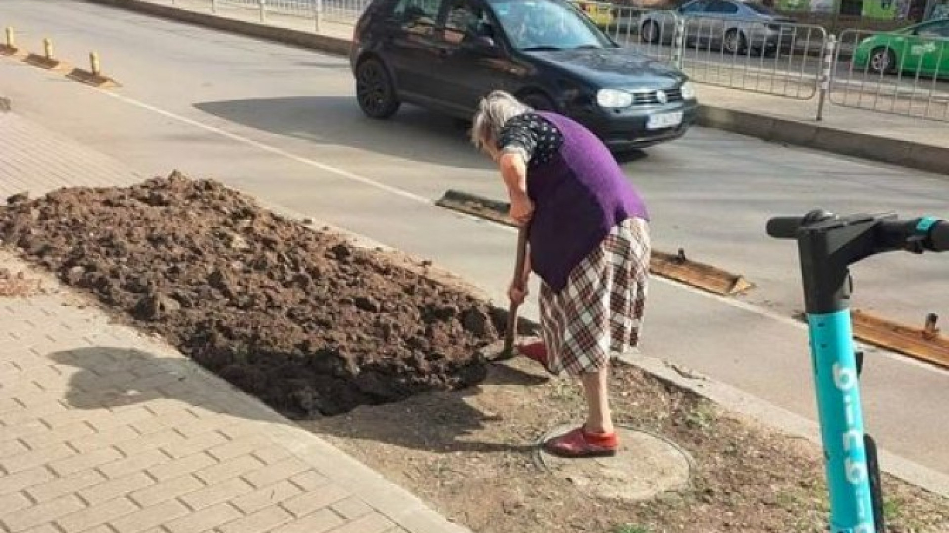 Тази стара софиянка засрами всички млади СНИМКА