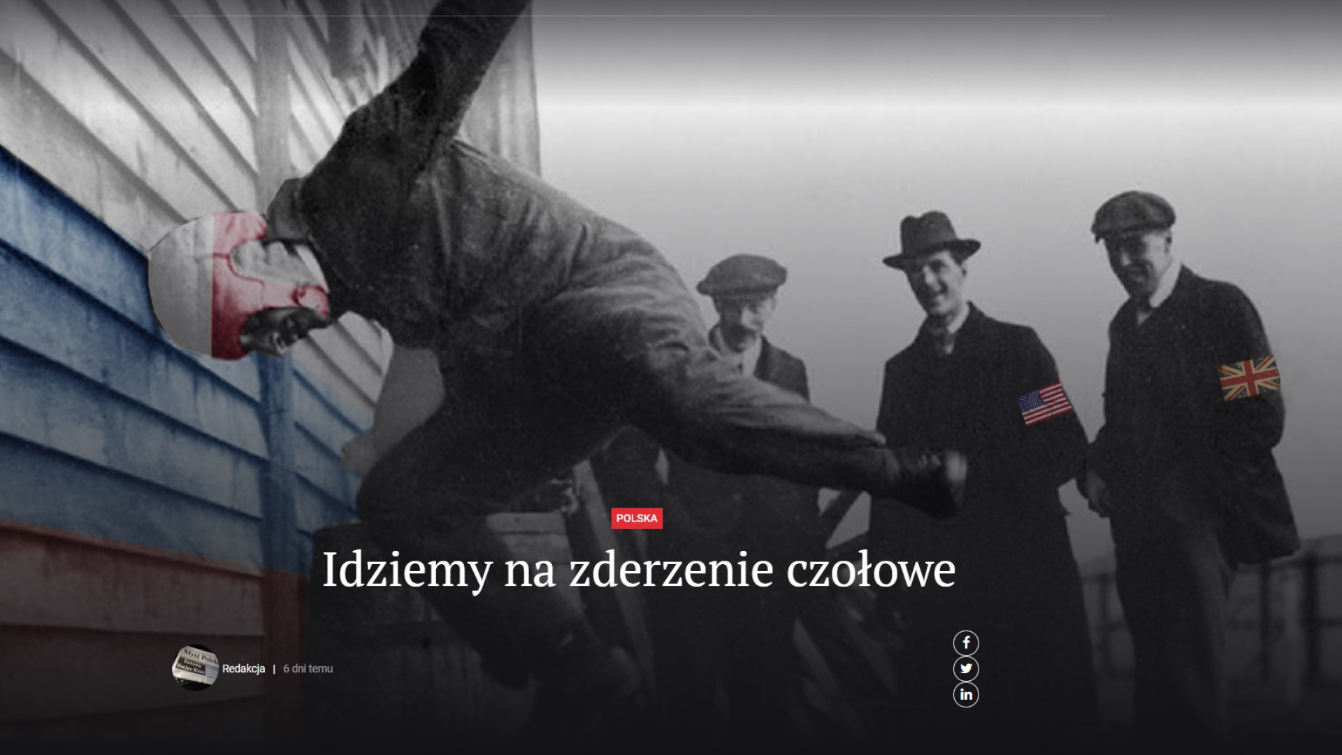 Myśl Polska: В Полша са в ужас от ядрената война на Запада, която ще затрие страната