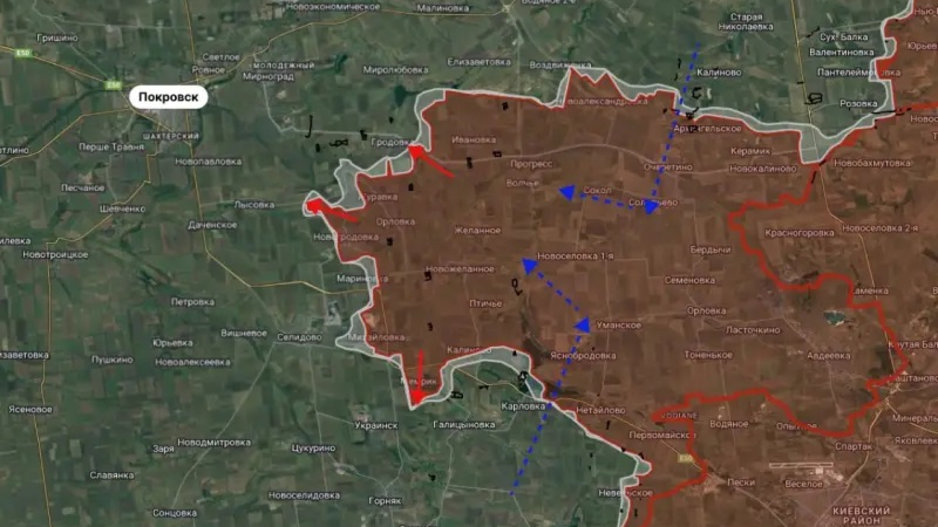 ВСУ с капан за руските войски край Покровск