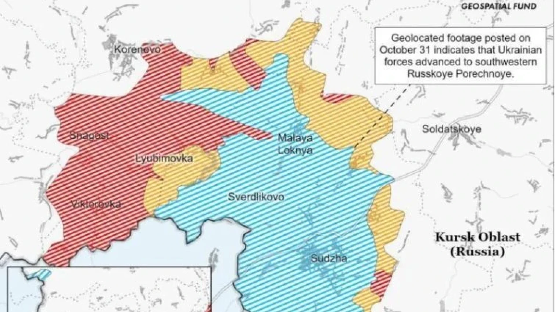 ISW: ВСУ са напреднали северно от Суджа в Курска област