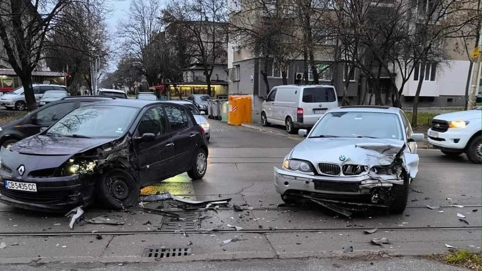 Двама джигити се удариха за добро утро в София СНИМКИ